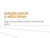 A las drogas diles NO
