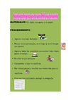 Instrucciones para seguir paso a paso