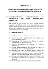 SANCIONES ADMINISTRATIVAS Y DELITOS CONTRA LA ADMINISTRACIÓN PÚBLICA