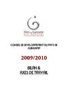Bilan d'activité 2010 CONSEIL DE DEVELOPPEMENT