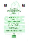 GACETA SATSE GRANADA - SEPTIEMBRE 2010