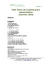 Plan Unico de cuentas para comerciantes