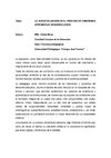 autoevaluación en el aprendizaje