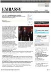 SPP's Death Knell has Sounded by Jeff David, Embassy Mag, 26 August 2009