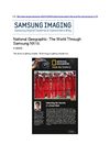 National Geographic: The World Through Samsung NX10