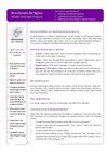 Benchmark Six Sigma Master Black Belt Training Brochure