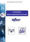 Statistiques des finalistes du Championnat de France Elite 2010