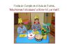 Cumpleaños en el Aula de 3 años