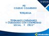 P E I COLEGIO COLSUBSIDIO TORQUIGUA 