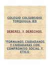 DEBERES Y DERECHOS 