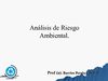 Análisis de Riesgo Ambiental