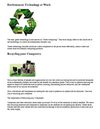 Environment Technology at Work