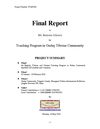 Final Report on Teaching Program in Guday Tibetan Community