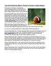 Tips And Guidelines When It Comes to Fantasy Football Betting