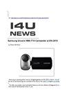 Samsung Unveils HMX-T10 Camcorder at IFA 2010