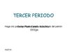 primer punto tecer periodo