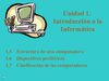Estructura de computadoras