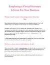 Employing a Virtual Secretary