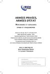 IRSEM : Armées privées, armées d'État