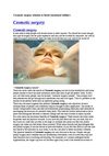 Cosmetic Surgery Solution to Better Emotional Wellness