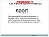 sport