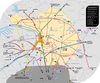 Plaine Commune: carte des transports