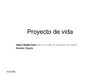 Proyecto de vida