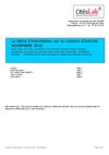 La Lettre d'information sur la création (novembre 2010)
