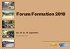 Forum Formation 2010