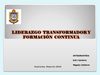 Gerencia Ambiental (Liderazgo Transformador y Formación Contínua)