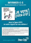 Infirmier-e-s Elections professionnelles du 1er décembre 2010