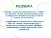 Filosofía