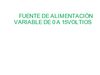 FUENTE DE ALIMENTACION VARIABLE