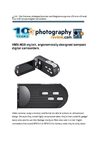 HMX-M20 stylish, ergonomically-designed compact digital camcorders. 