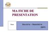 Diaporama de présentation
