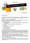 Déclaration CFDT
