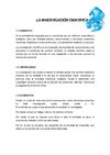 INVESTIGACION CIENTIFICA