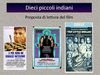 Dieci piccoli indiani Attività da fare