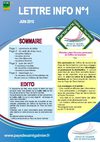 Lettre d'info n°1
