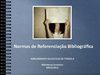 Normas de Referenciação Bibliográfica  