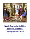Watch Two and a Half Men S8E8 - Springtime on a Stick