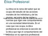Etica Profesional.