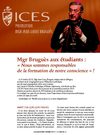 ICES - Promotion Mgr Bruguès - Discours d'intronisation