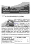 Bulletin municipal d'informations - Novembre Décembre 2010