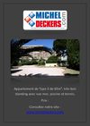 Appartement à vendre au Lavandou, Standing de type 3, 65m² habitables, vue mer, avec piscine et tennis dans la...