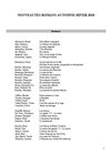 Les nouveautés de la bibliothèque (automne - hiver 2010)