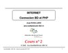 Cours de PHP N°2 de José Rouillard
