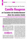 Un critique français de Douhet : Camille Rougeron et l'aviation de bombardement dans les années trente