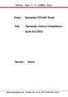Test4pass Symantec st0-067 exam real test free download demo