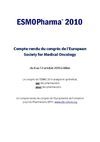 ESMOPharma® 2010 - EFP - Européenne de Formation pour les Pharmaciens